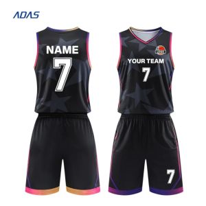 Custom Basketball Reversible Jersey Mesh Polyester Quick Dry Basketball reversible uniform