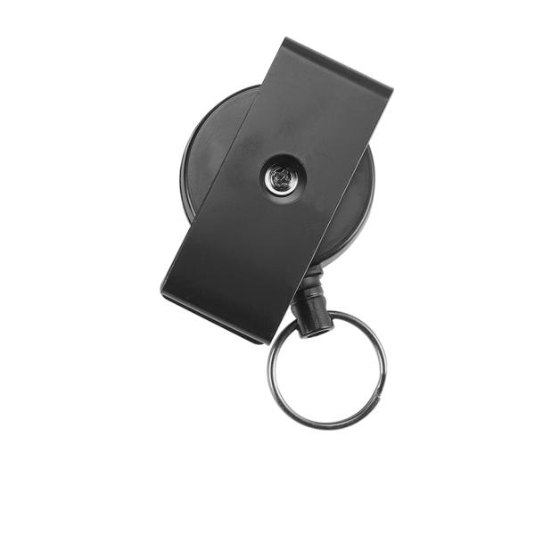 Deyi Badge Reel  Retractable Keychain Tactical ID Badge Holder Reel Heavy Duty Carabiner