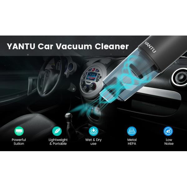 High Power 7500PA YANTU V31 Wired Auto Electric Handheld Vacuum Cleaners for Car Wash