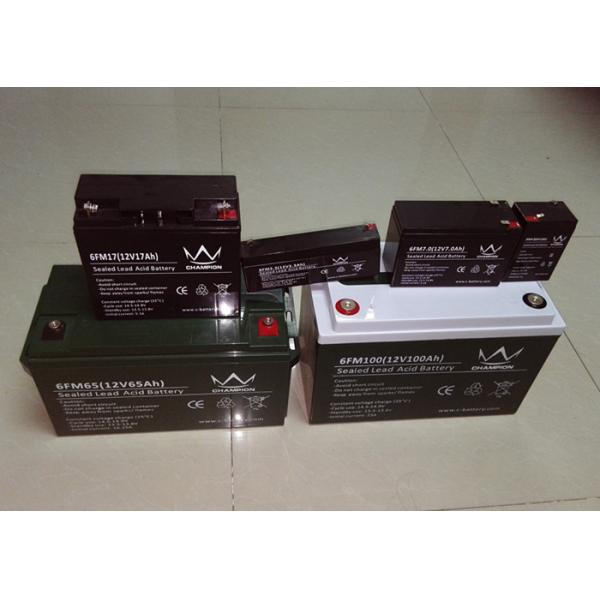 12 Volt 15ah / 14ah AGM VRLA Valve Regulated Sealed Lead Acid Battery For DC