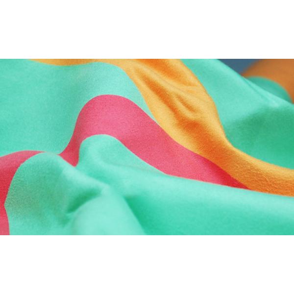 Patterned  Non Stick Sublimated Beach Towels Colourful Reversible Heavy Duty