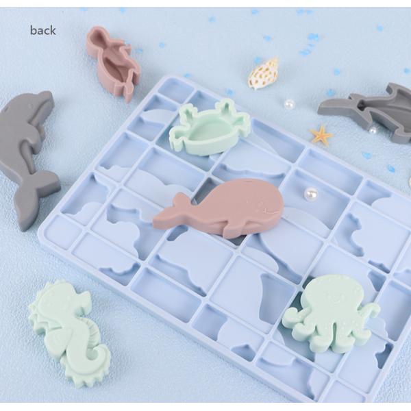 Ocean World Silicone Puzzle BPA Free Eco Friendly For Kids Education