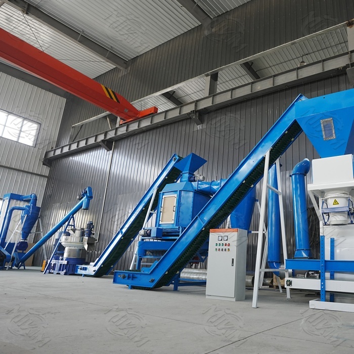 Haut granule en bois du rendement industriel BH-260 faisant la machine 2 - 12 millimètres