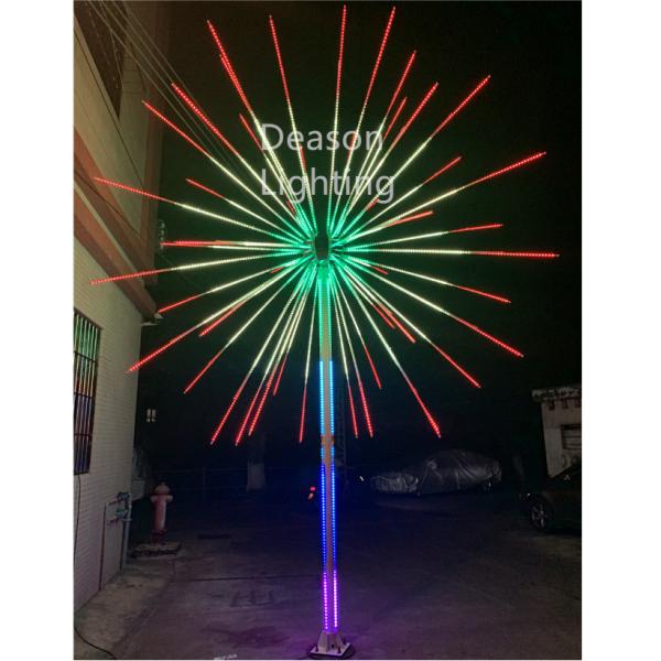 New Year's decoration Fireworks Light Christmas big landscape street Light for Holiday lighting
