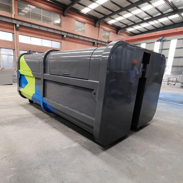 Sorting And Recycling Large Garbage Containers Refuse Collector 10m3 Capacity