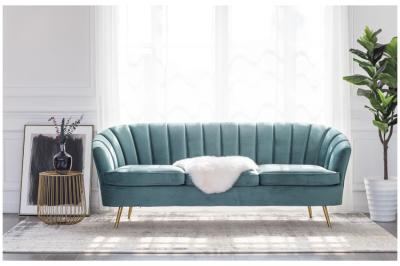 Fashion design 3 seaters chesterfield birch wooden sofa event retal wedding long back sofa stainless steel legs sofa