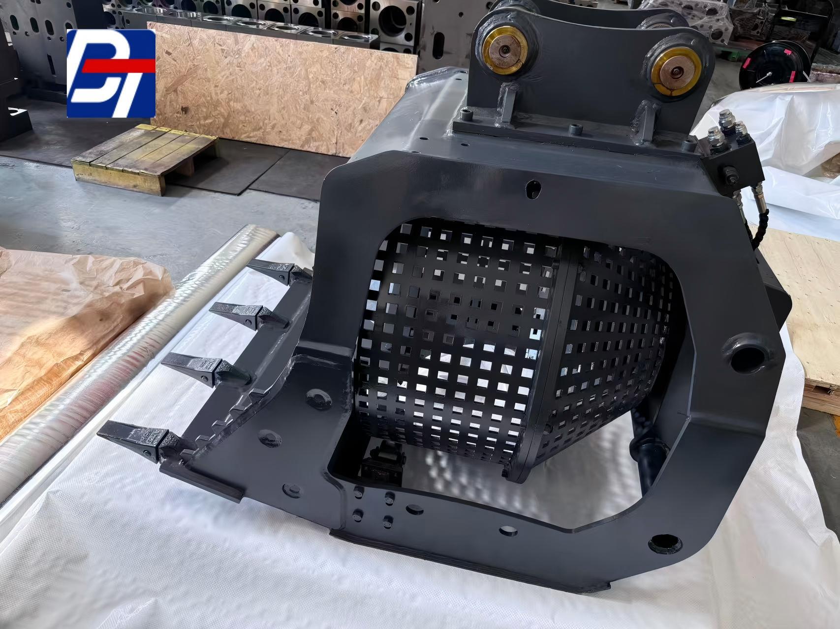 Screening Bucket Attachment for Efficient Material Separation and Sorting