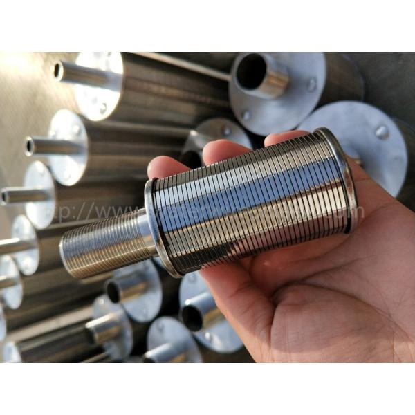 Stainless Steel 53mm Diameter Single-End Wedge Wire Water Filter Nozzle