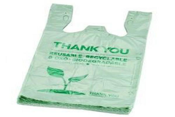 Reusable Biodegradable Plastic Packaging PBAT Eco Friendly Grocery Shopping Bag