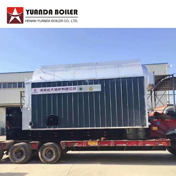 Automatic Feeding Travelling Grate 4 tph Coal Fired Steam Boiler Textile Industry