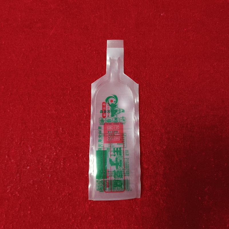 Single Serve Silken Tofu Transparent Retort Tube Pouch 65g 90g Japanese Food Grade PE Custom Print