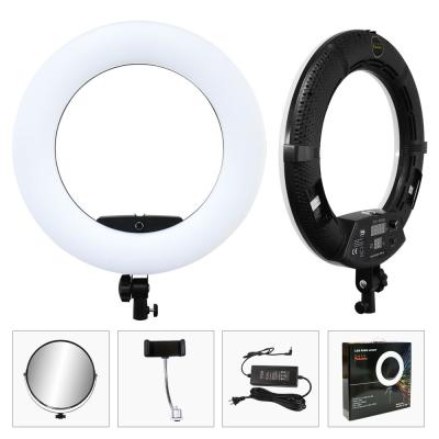 18 polegadas 3200k-5500k conduziram o equipamento video do estúdio de Ring Light Phone Rechargeable 9600lm