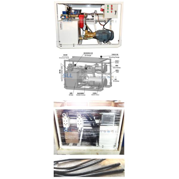 100 L/Min Output Cement Grouting Pump Machine For Underground Project