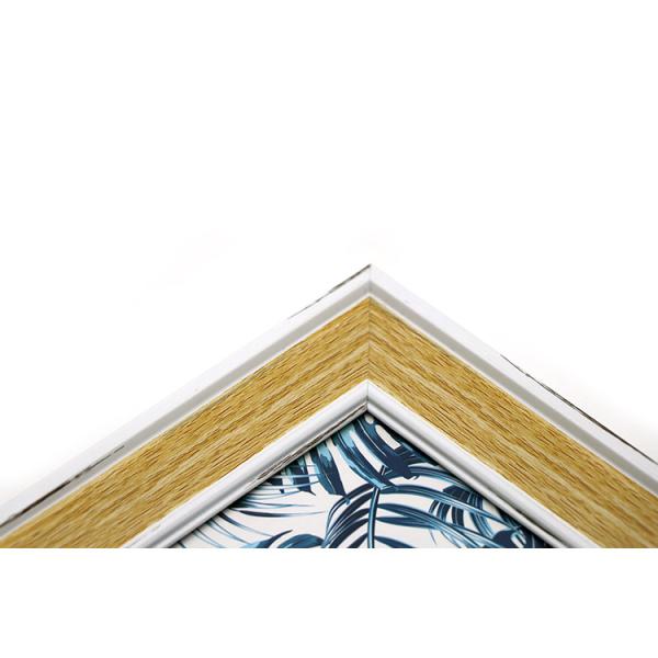 Home Decorative Plastic Picture Frames PS / Polystyrene Material 10x15 / 13x18