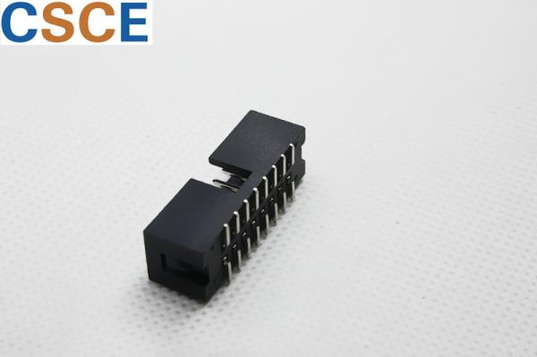 SMT Type Input Output Connectors Pitch 2.54mm Box Header With UL94V-0 Material Housing