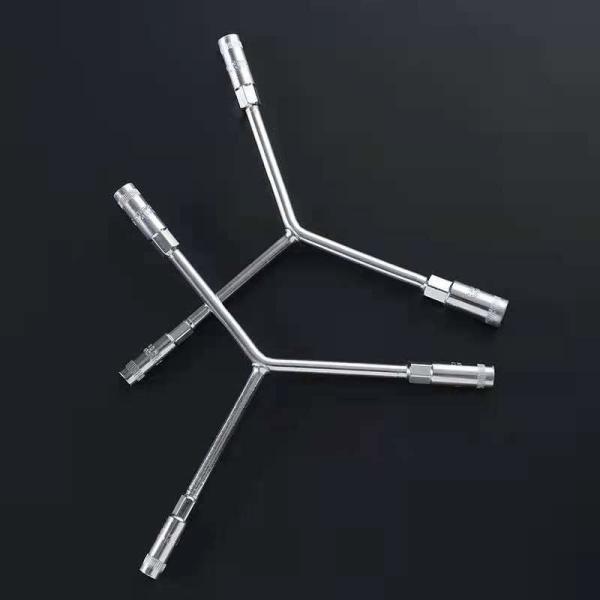 Carbide metal tools.Y-type chromium-vanadium steel multifunctional sleeve lengthened triangular hand wrench