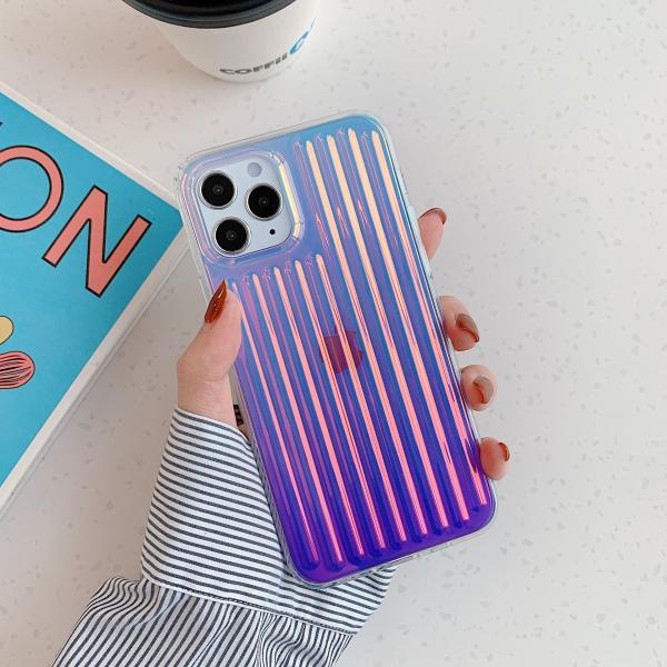 Light Weight Gradient Color Anti Fingerprint Phone Cases For Iphone 12 Pro Max