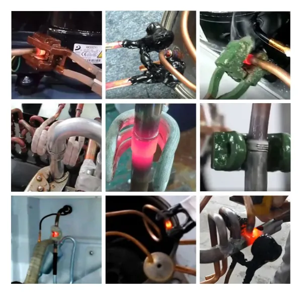 Factory Price Digital Handheld Induction Heating Integrated Machine for Copper Pipe and Plate Welding