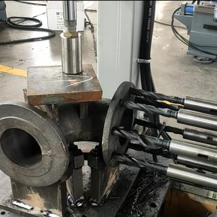 Stop Valve Flange Processing High-precision Multi-hole Drilling Machine