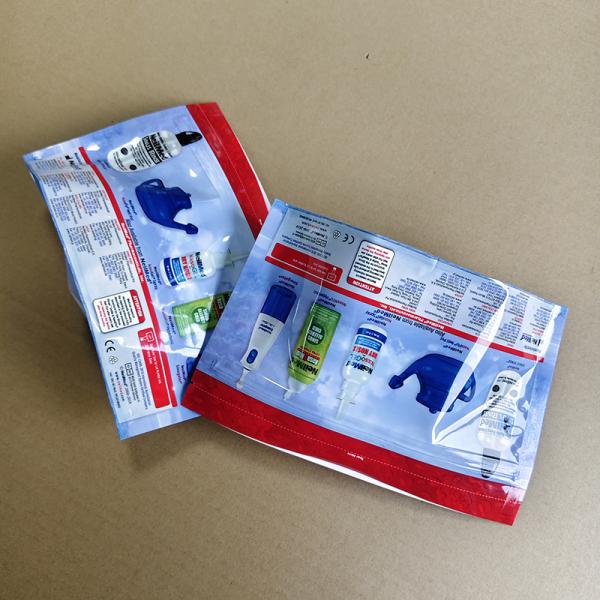 Scratch-Proof Stand Up Pouches For Household Cleaning Supplies Packaging Customizable Printing Pattern.