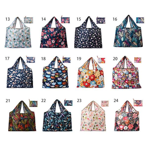 low price portable collapsible vest bags  polyester shopping bags folded tote for shopping