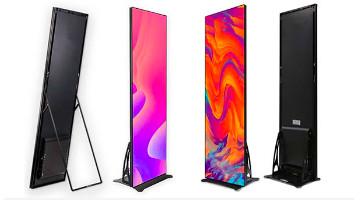 Full Color HD P2.5 Poster Led Display Indoor Portable Digital Mirror