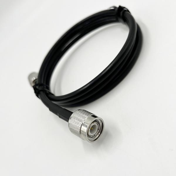 Crimped TNC Male To TNC Male To GPS Beidou GNSS RTK Mobile Radio Antenna Extension Cable