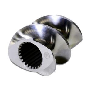 Штрангпресс винта дружелюбных материалов Эко двойной разделяет Мачинабилиты винта ТЭС65 хороший