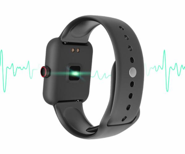 Water Resistant 80mAh Smart Health Sports Watch RoHS Certification