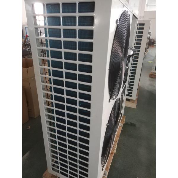 6P 380V Small Air Source Heat Pump , Swimming Pool Water To Water Heat Pump