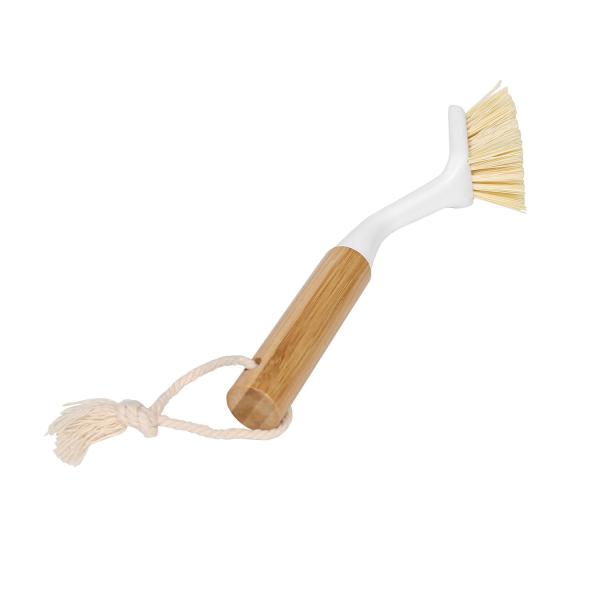 Блюдо Eco дружелюбное устойчивое бамбуковое чистит длиной деревянное щеткой чистки ручки естественное