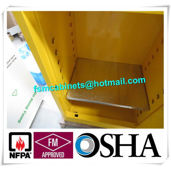Fire Resistant Industrial  Safety Cabinet , Flame Proof Storage Cabinets 20 Gallon