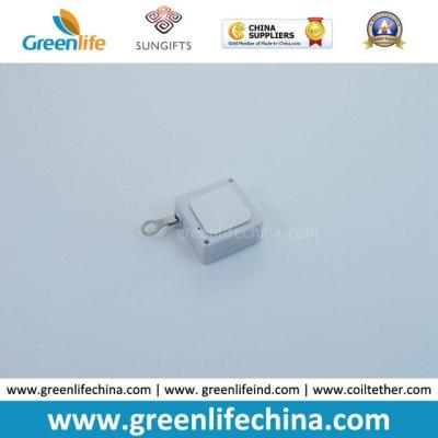 China Supply Mini Square White Safe Recoiler for Exhibition Sunglasses
