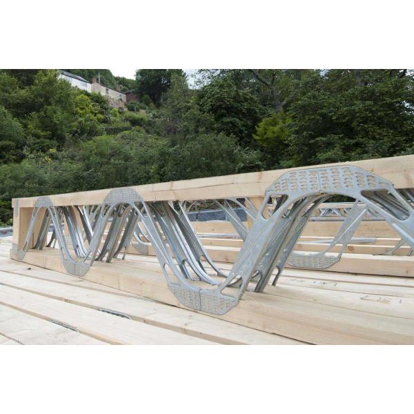 Logo personnalisé Galvanisé Z275 Joist en acier à tige ouverte pour la construction de cadre en bois Épaisseur 1,2 mm