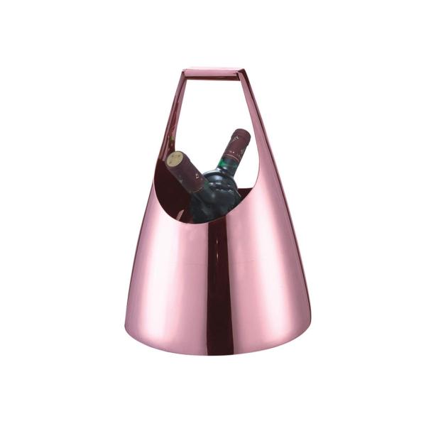 Оборудование шведского стола Шампани розовой нержавеющей стали золота коммерчески с ручкой, сверхмощным ведром вина
