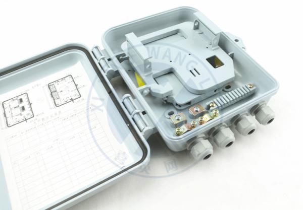 FTTH-XY-P-8  8 Core Fiber Optic Splitter Distribution box Fiber to The Home Box