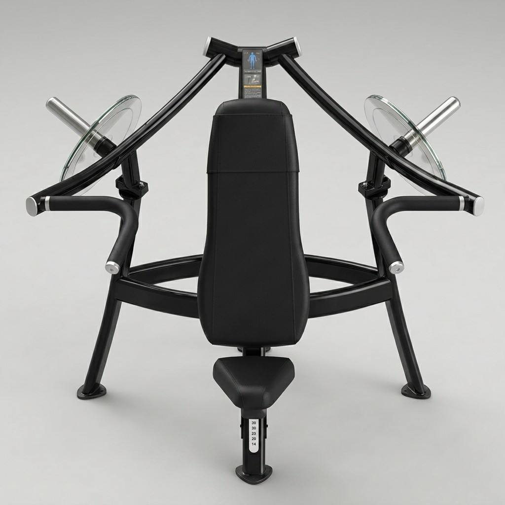 Commercial Plate Loaded Shoulder Press Machine for Shoulder Strength Training Fitness Gym Equipment