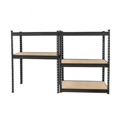 Wide Span Light Duty Boltless Shelving Q235B Steel Rivet Storage Racks