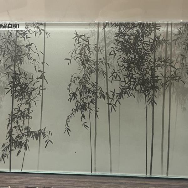 Home Decorative Laminated Wire Glass Art Fused Stained Glass