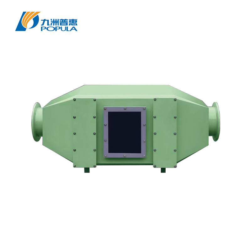 Honeycomb Shaped Activated Carbon Adsorption Box Gas Purification Unit High