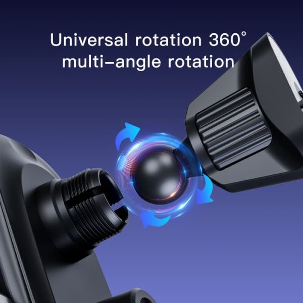 Hands Free Driving Magnetic Car Phone Mounts With Wireless Charging