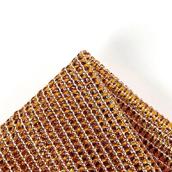 KILINE Single Layer Kitchen Scrubbing Dish Cloth Silver Wire Multipurpose Dish Towel