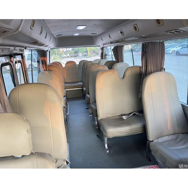 GAC 19 мест Подержанный автобус 6м LHD Euro 3 Дизельный двигатель 127hp Подержанный мини-автобус