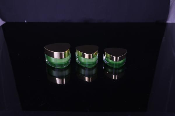 hand lip crystal pump empty square white Screen Printing Airless 30ml Cosmetic Cream Jars