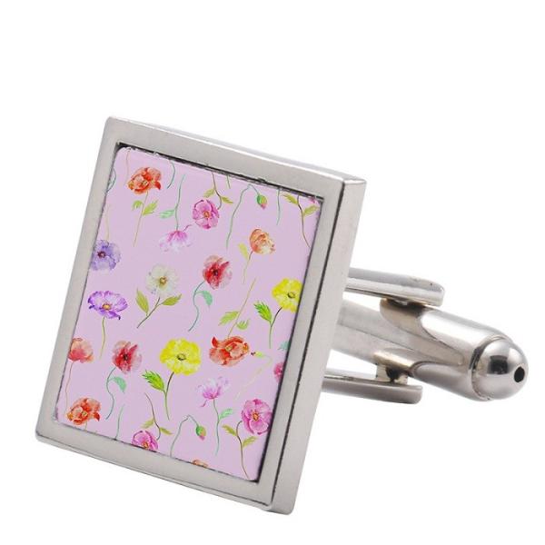 Personalised Photo Cufflinks Cute Sublimation Blank Metal Cufflinks