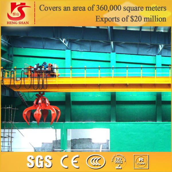 Double girder grab bucket crane manufacture gantry crane for sale