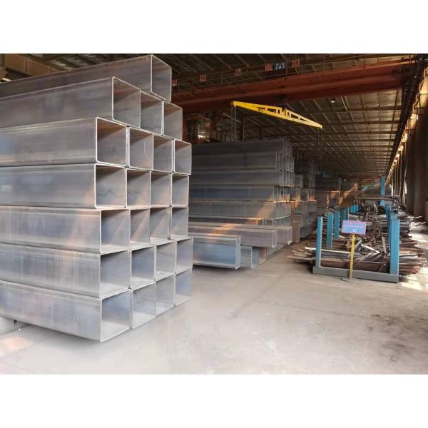 Трубка 40*60 прямоугольника ASTM 179 горячекатаная черная стальная ERW стальная структурная