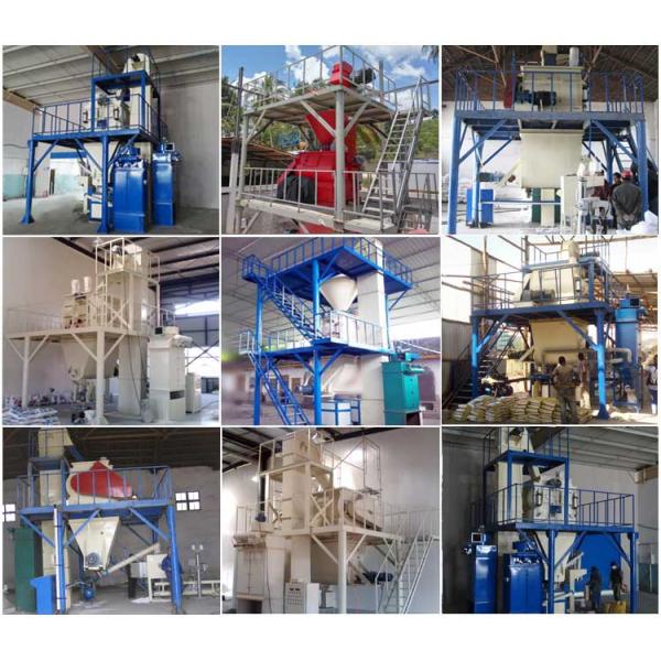 Высокая эффективность 8 - 10Т/Х сушат смешивать серии производственной линии миномета Семи автоматический