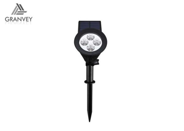 Outdoor Pathway Solar LED Garden Lights , Waterproof 2W Solar Panel Garden Lights