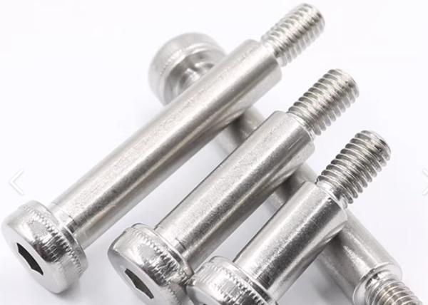 Brass C36000 Hex Head Captive Bolt Metric M8x25 Nickel Plating Valve Manufacturing